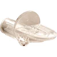 Clear Plastic Shelf Clip 3/16" x 0.195"