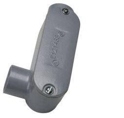 3/4" ELBOW ALUM  W/ CVR