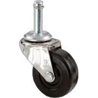 2" Rubber Grip Stem Caster 80lbs