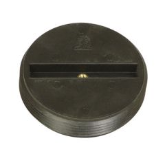 ABS RECESSED C/O PLUG 1-1/2"