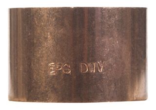 2" DWV COUPLING W/STOP