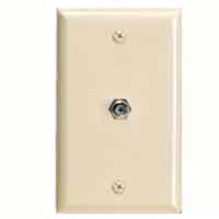 PHONE / CABLE PLATE IVORY
