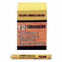 LUMBER CRAYON YELLOW *BOX12*
