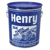 HENRY #204 PLASTIC ROOF CMNT 5GL