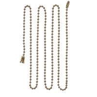 36" BRASS BEAD CHAIN