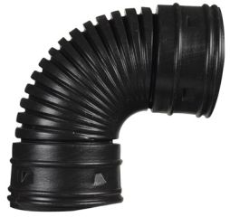 ADS 3" CORRUGATED 90 ELBOW HXH