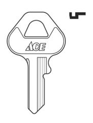 KEYBLANK ACE LOCK