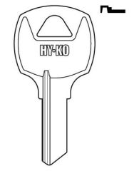 KEYBLANK NATIONAL CABINET LOCK