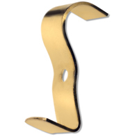 Picture Moulding Hook Brass