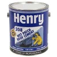 HENRY #208 WET ROOF CEMENT GAL
