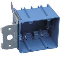 2-Gang PVC Box 34 cu. Adjustable