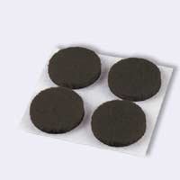 Felt Pad 1/2" Round Brown&nbsp;CD24