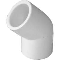 PVC 1/2" 45 DEG ELBOW SXS