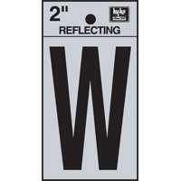 2" Vinyl Letter Reflective "W"