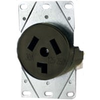 3-WIRE RECEPTACLE FLUSH 30A