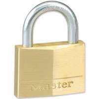 MASTER BRASS PADLOCK 7/8IN