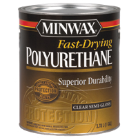 Minwax Polyurethane Semi-Gloss Quart