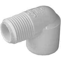PVC 1/2" 90 DEG ST ELBOW MTXS