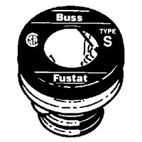 FUSETAT TYPE S - 6 1/4 AMP EACH