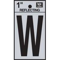 1" Vinyl Letter Reflective "W"