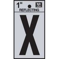 1" Vinyl Letter Reflective "X"