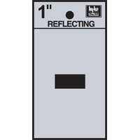 1" Letter Reflective "-"