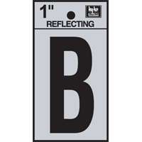 1" Vinyl Letter Reflective "B"