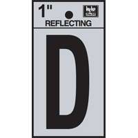 1" Vinyl Letter Reflective "D"