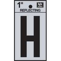 1" Vinyl Letter Reflective "H"