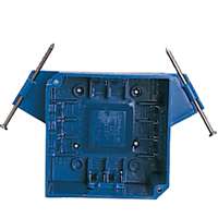 2-Gang PVC Box 18 cu. Nail-On