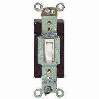 SWITCH 4-WAY GRNDED 20 AMP WHITE