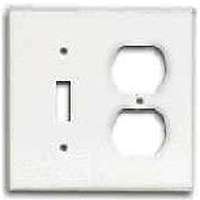 COMBINATION PLATE WHITE