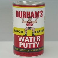 DURHAM ROCK HARD WATER PUTTY 1LB