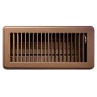 FLOOR DIFFUSER 14"X2-1/4" BROWN