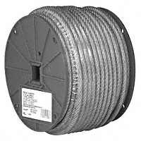 1/8" UNCOATED CABLE GALV 340LB