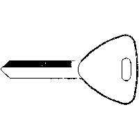 KEYBLANK FORD AUTO #H62