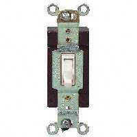 SWITCH 4-WAY GRNDED 15 AMP IVORY