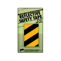 2" x 24" Yellow/Black Reflective Tape
