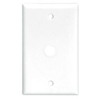 PHONE / CABLE PLATE WHITE