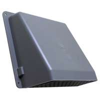 6" PLASTIC WALL CAP WITH DAMPER