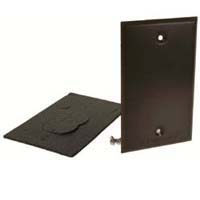 1 GANG BLANK COVER W/P BRONZE
