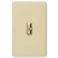TOGGLE SLIDE DIMMER 1 POLE IVORY