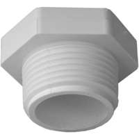 PVC 1" THREADED PLUG