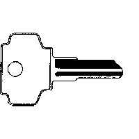 KEYBLANK ILCO LOCK
