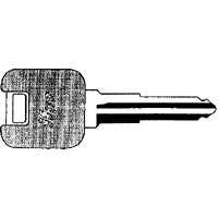 KEYBLANK MAZDA RUBBERHEAD MZ19