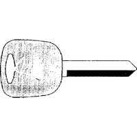 KEYBLANK FORD RUBBERHEAD #H71