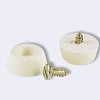 7/8" Screw Bumper Set Pack of 4
