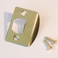 MAG SEC STRIKE PLATE RND CRNR BR