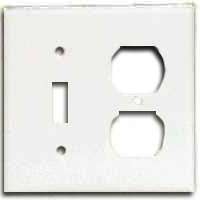 JUMBO COMBINATION PLATE WHITE