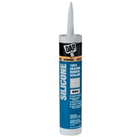 DAP SILICONE CAULK CLEAR 10.1OZ